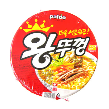 팔도 왕뚜껑 오리지널 컵라면 (낱개) 