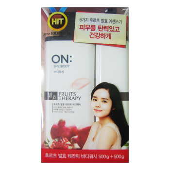  후르츠 발효테라피바디워시(500g+500g) 