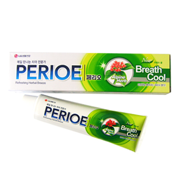 페리오치약 브레쓰케어 알파 치약