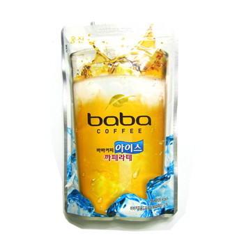 바바 아이스 까페라떼(170ml)파우치