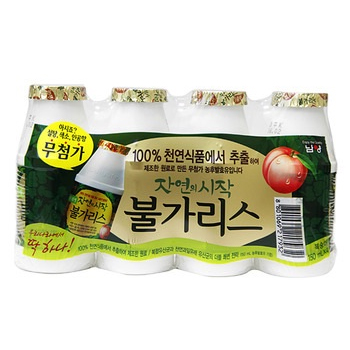 자연의 시작 불가리스(4번들)복숭아