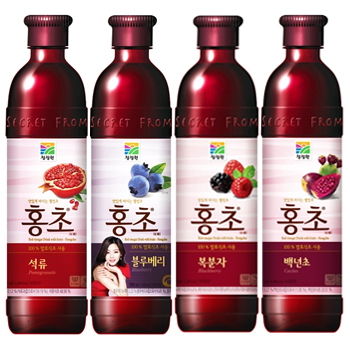 마시는홍초백년초900ml 