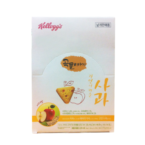 켈로그곡물이야기(사과36gx6봉)216g
