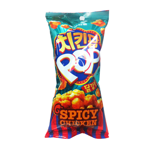 오리온치킨팝70g小