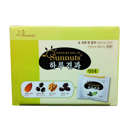 하루견과(검은콩*5각)기절초풍가!!