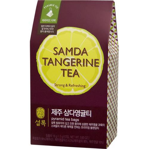 설록 제주삼다영귤티(12T) 