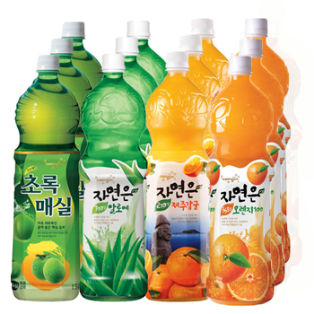 웅진 자연은 시리즈 6 [초록매실3+알로에3+감귤3+오랜지3]