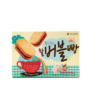 오리온찰버블빵168g大8P