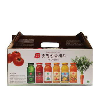 가야종합셋트(살구+홍시+토마토+알로에+당근+감귤)180ml*12병 