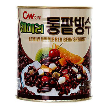 훼미리통팥빙수