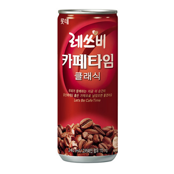 롯데레쓰비(카페타임클래식)240ml 