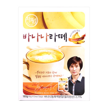 차뜨래 바나나라떼 