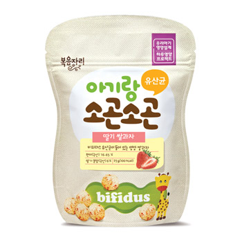 소곤소곤 딸기 쌀과자 25g