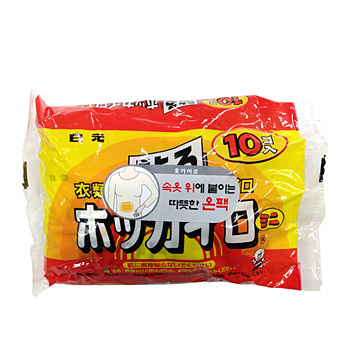 맨담핫팩미니(내의부착용)10매