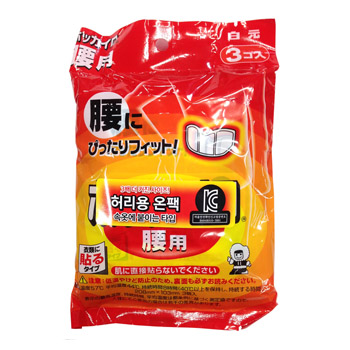 맨담핫팩(허리용온팩)3매