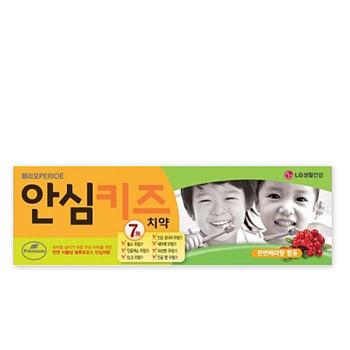 페리오치약 안심키즈천연베리