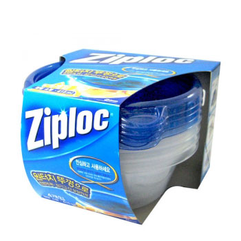 지퍼락원형용기소형(4개입) 