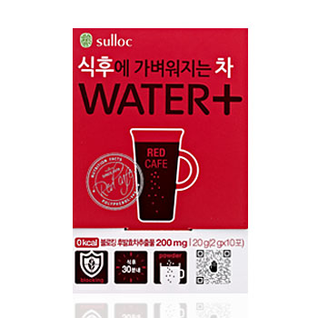 설록식후에가벼워지는차water+ 레드카페10T