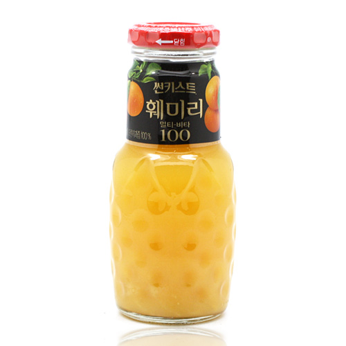 썬키스트 훼미리 멀티비타 100 오렌지 180ml*12병 