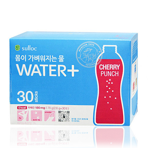 몸이 가벼워지는 water+ 체리펀치30T