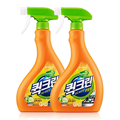 퀵크린 주방용(본품+용기리필)