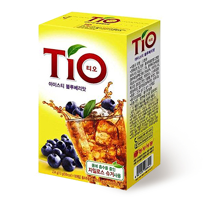 동서 TIO 티오아이스티 블루베리맛 18T