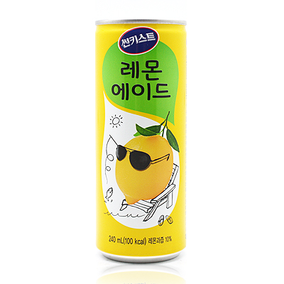썬키스트레몬에이드캔(240ml) 