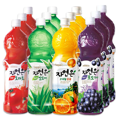 웅진 자연은 시리즈 2 [알로에3+토마토3+감귤3+포도3]