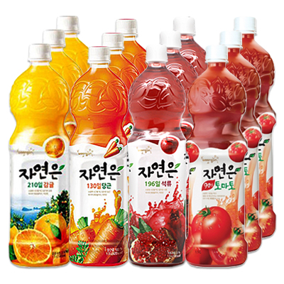 웅진 자연은 시리즈 5 [감귤2+초록매실2+망고2+토마토2+알로에2+포도2]