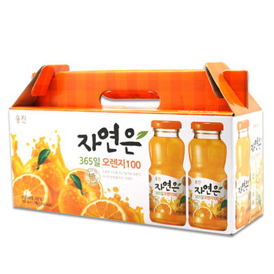 웅진 자연은 오렌지병(180mlx12병) 