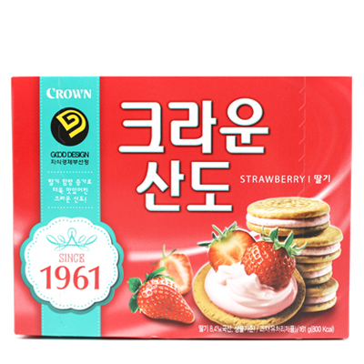 2400크라운산도 딸기크림치즈(小)
