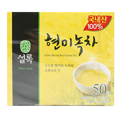 설록 현미녹차(50T)국산100% 