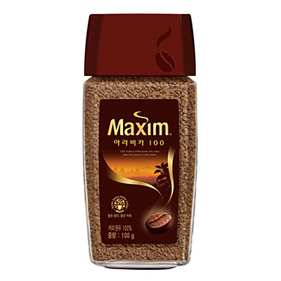 맥심 아라비카100 커피 100g(병) 