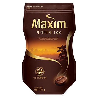 맥심 아라비카100 커피 150g(봉투형)