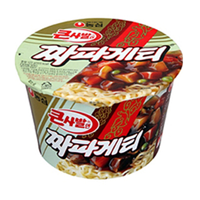 농심 짜파게티 큰사발 컵라면 大 (낱개) 