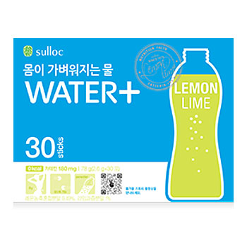 몸이 가벼워지는 water+ 레몬라임30T