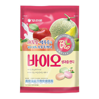 오리온 바이오 생과즙캔디 小