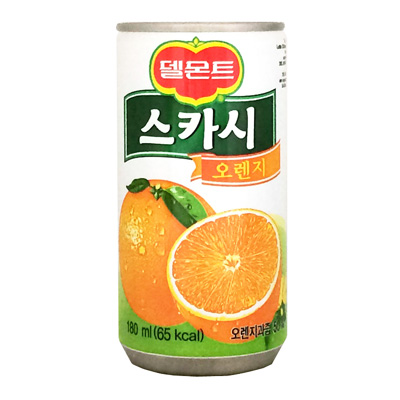 델몬트스카시오렌지캔(180ml) 