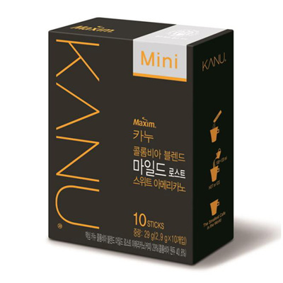 카누 미니 마일드 로스트 스위트 아메리카노 10T 