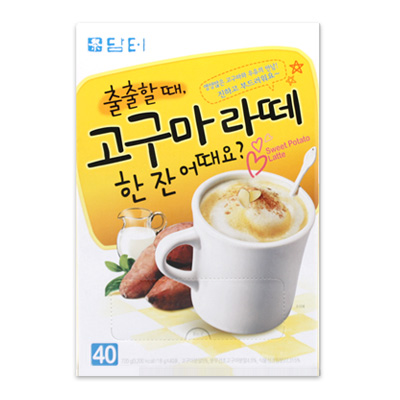 담터 고구마라떼40T 