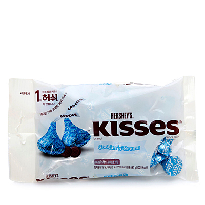 허쉬키세스쿠키앤크림(187g)+40%할인가