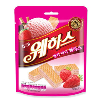 해태 미니웨하스(딸기)