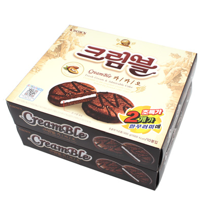 크라운 크림블 화이트(2번들)초특가!!