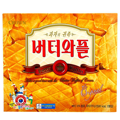 5500 크라운 버터와플 316g(大)