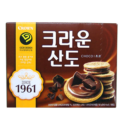 2400크라운산도 초코바닐라(小)