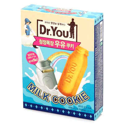 오리온 닥터유 청정목장 우유쿠키 66g