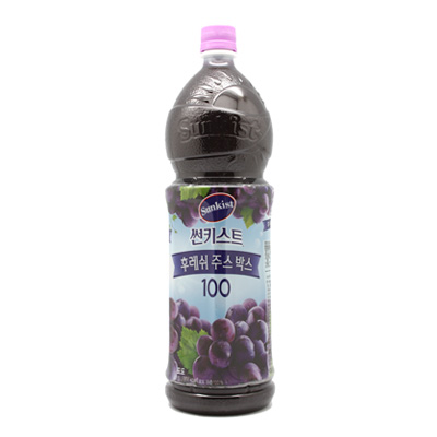 썬키스트 후레쉬100포도PET 1.5L 