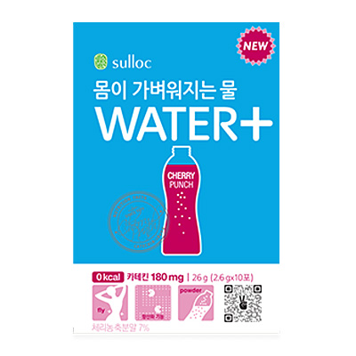 몸이 가벼워지는 water+ 체리펀치10T