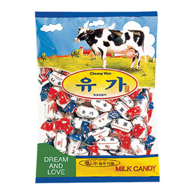 청우유가사탕