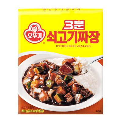 오뚜기3분쇠고기 짜장 200g
